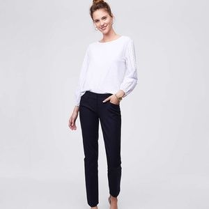 Black Ann Taylor LOFT Marsia Trousers
